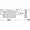 BRAKE PAD CC CAR/CER RR - 17221060 - Dr Rider