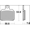 BRAKE PAD CC CAR/CER FR/RR - 17221071 - Dr Rider