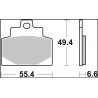 BRAKE PAD CC CAR/CER FR - 17221073 - Dr Rider