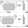 BRAKE PAD CC CAR/CER RR - 17221074 - Dr Rider