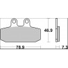 BRAKE PAD CC CAR/CER FR/RR - 17221081 - Dr Rider