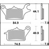 BRAKE PAD CC CAR/CER FR - 17221095 - Dr Rider