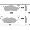 BRAKE PAD CC CAR/CER FR - 17221097 - Dr Rider
