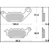 BRAKE PAD CC CAR/CER FR - 17221102 - Dr Rider