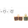 BRAKE PAD SINTERED SPORT - 17220816 - Dr Rider