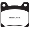 BRAKE PAD CERAMIC - 17220887 - Dr Rider