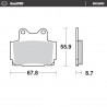 BRAKE PAD CERAMIC - 17220920 - Dr Rider