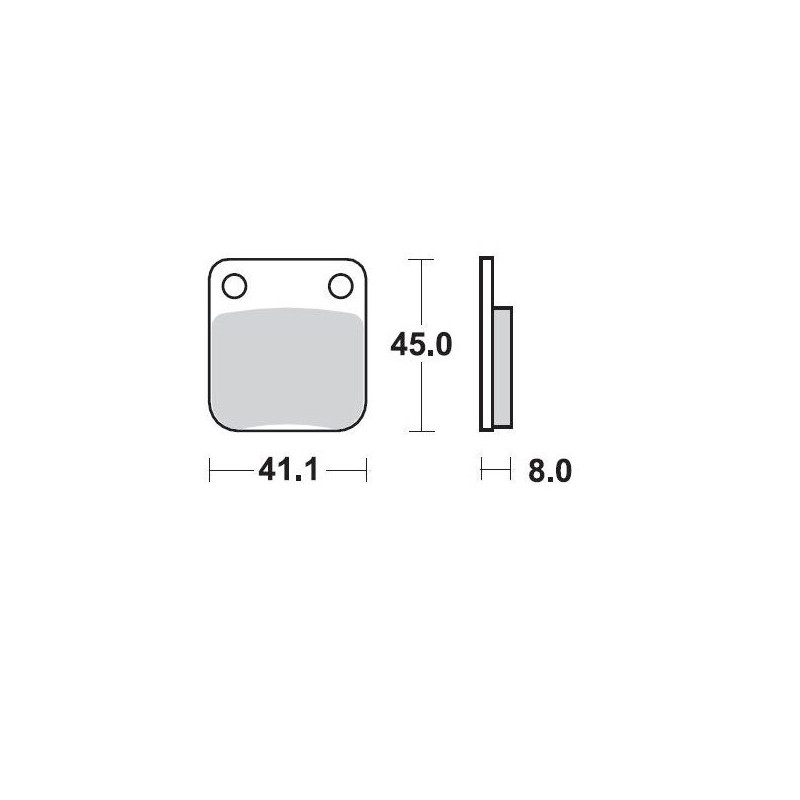 BRAKE PAD CERAMIC - 17220927 - Dr Rider