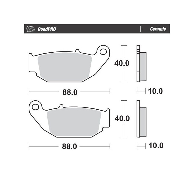 BRAKE PAD CERAMIC - 17220940 - Dr Rider