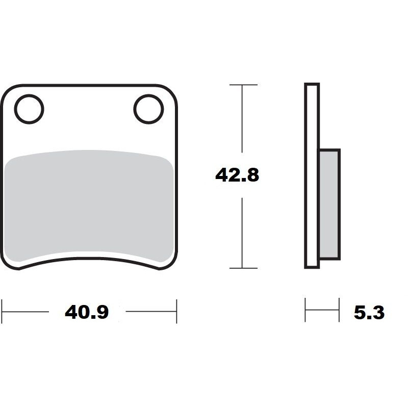BRAKE PAD CERAMIC - 17220952 - Dr Rider