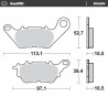 BRAKE PAD CERAMIC - 17220953 - Dr Rider