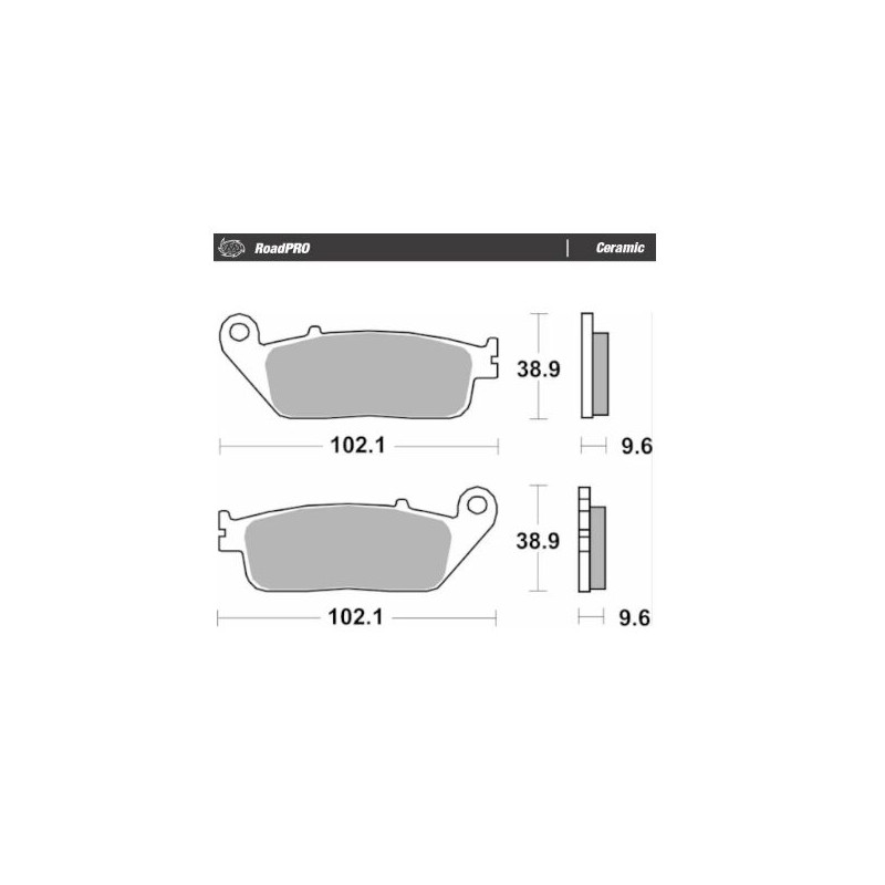 BRAKE PAD CERAMIC - 17220970 - Dr Rider