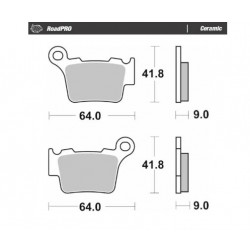 BRAKE PAD CERAMIC - 17220972 - Dr Rider