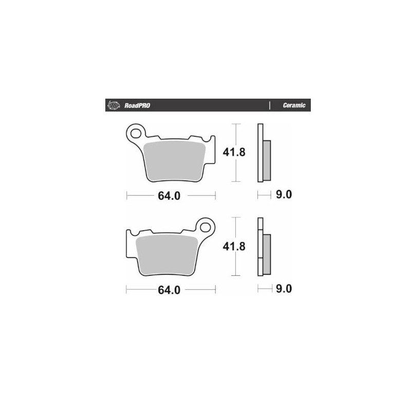 BRAKE PAD CERAMIC - 17220972 - Dr Rider