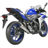 Ligne Racing inox Akrapovic Yamaha YZF-R25 2014-2021 / YZF-R3 2019-2021 / MT-03 2016-2019 - Dr Rider