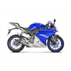 Ligne Racing titane/carbone Akrapovic Yamaha YZF-R125 2014-2018 / MT-125 2014-2019 - Dr Rider