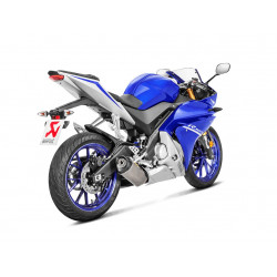 Ligne Racing titane/carbone Akrapovic Yamaha YZF-R125 2014-2018 / MT-125 2014-2019 - Dr Rider