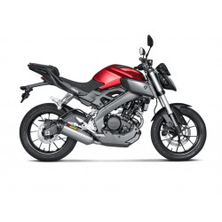 Ligne Racing titane/carbone Akrapovic Yamaha YZF-R125 2014-2018 / MT-125 2014-2019 - Dr Rider