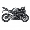 Ligne Racing titane/carbone Akrapovic Yamaha YZF-R125 2014-2018 / MT-125 2014-2019 - Dr Rider