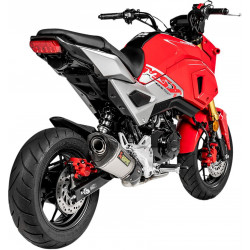 Ligne Racing titane Akrapovic Honda MSX125 2016-2020 / Grom 125 2017-2020 - Dr Rider