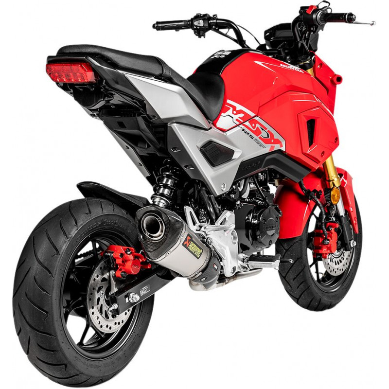 Ligne Racing titane Akrapovic Honda MSX125 2016-2020 / Grom 125 2017-2020 - Dr Rider