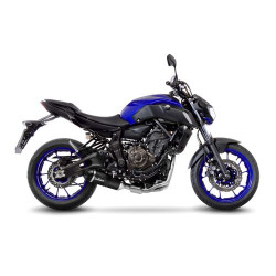 Échappement LeoVince LV One EVO Black Edition Yamaha Tracer 700 GT 2019-2020 / MT-07/FZ-07 2017-2020 - Dr Rider