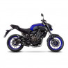 Échappement LeoVince LV One EVO Black Edition Yamaha Tracer 700 GT 2019-2020 / MT-07/FZ-07 2017-2020 - Dr Rider
