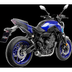 Ligne complète LeoVince LV-10 carbone Yamaha YZF-R7 2021-2025 / MT-07 2021-2024 / XSR700 2021-2024 - Dr Rider