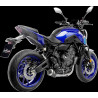 Ligne complète LeoVince LV-10 carbone Yamaha YZF-R7 2021-2025 / MT-07 2021-2024 / XSR700 2021-2024 - Dr Rider