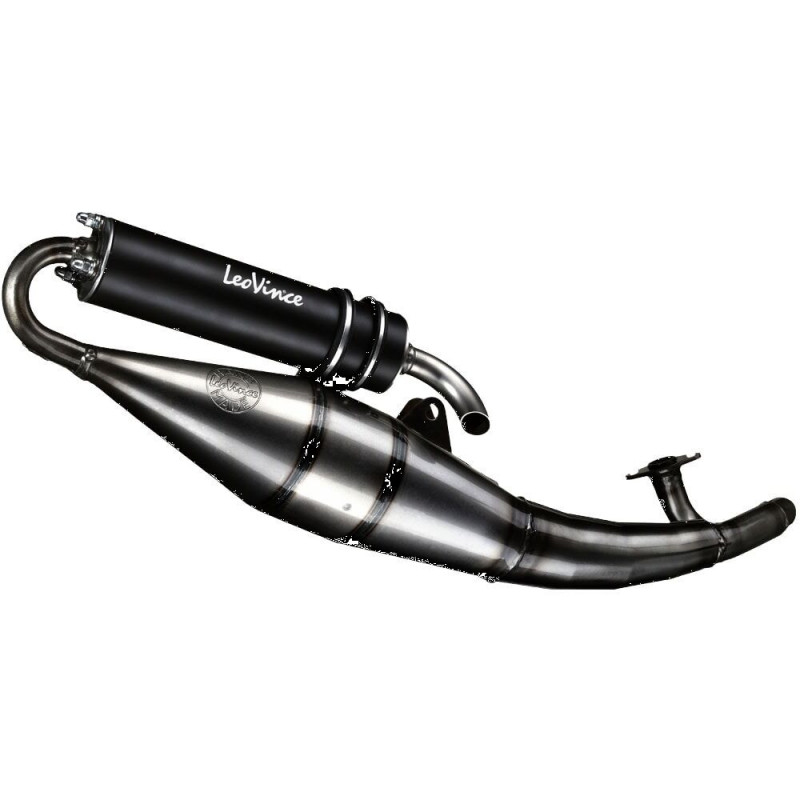 Ligne complète LeoVince Hand Made TT Black Edition MBK Nitro 50 1998-1999 / Yamaha Aerox 50 R/NAKED depuis 2013 - Dr Rider