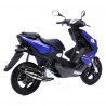 Ligne complète LeoVince Hand Made TT Black Edition MBK Nitro 50 1998-1999 / Yamaha Aerox 50 R/NAKED depuis 2013 - Dr Rider