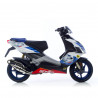 Ligne complète LeoVince Hand Made TT Black Edition Aprilia SR 50 Sport PRO depuis 2003 / SR 50 R FACTORY 2004-2012 - Dr Rider