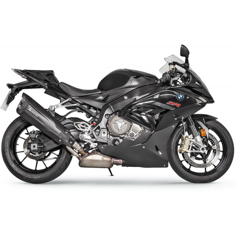 MUFFLER TI/CF BLK S1000RR 17 - 18113327 | Dr Rider
