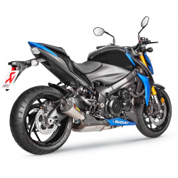 MUFFLER TI/CF GSX-S1000 17 - 18113393 | Dr Rider