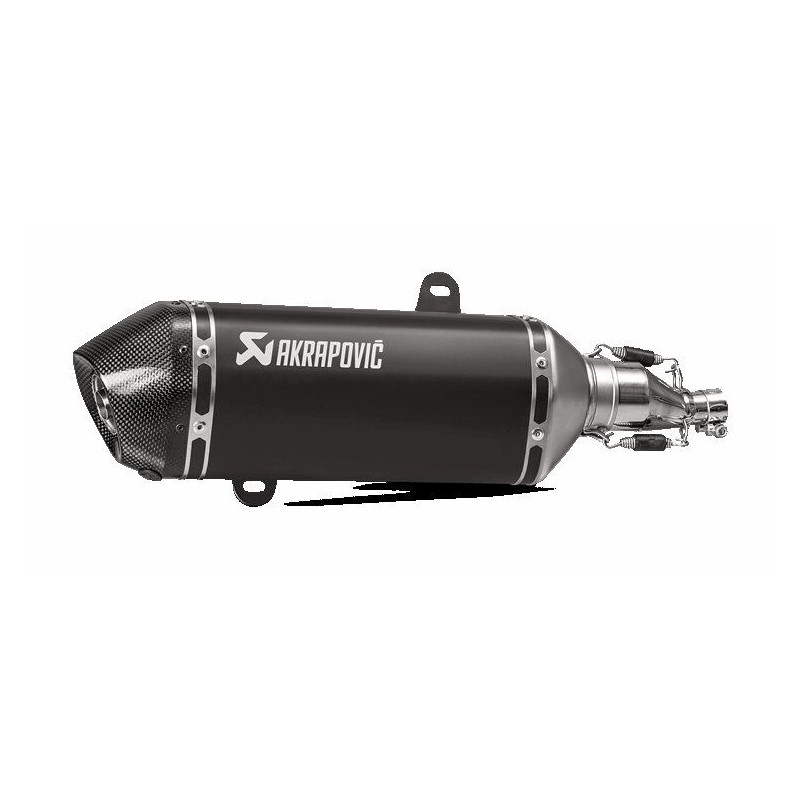MUFFLER SS/CF BLK GTS125 - 18113431 | Dr Rider