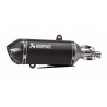 MUFFLER SS/CF BLK GTS125 - 18113431 | Dr Rider