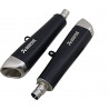 MUFFLERS TI BK SPD TWIN - 18113942 | Dr Rider