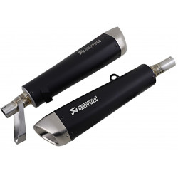 MUFFLERS TI BK STR TWIN - 18113993 | Dr Rider