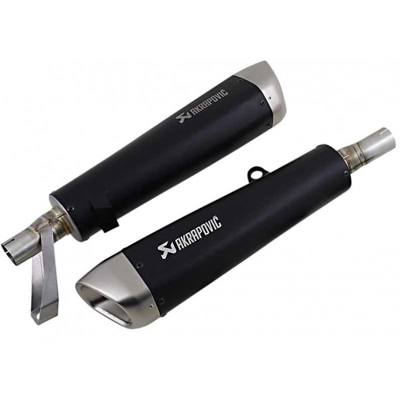 MUFFLERS TI BK STR TWIN - 18113993 | Dr Rider