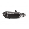 MUFFLER SS/CF BLK GTS125 - 18114239 | Dr Rider