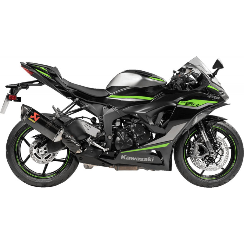 MUFFLER CARBON ECE KAWASAKI ZX - 18114689 | Dr Rider