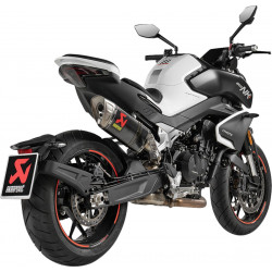 Silencieux Slip-On carbone/titane Akrapovic CFMOTO 800NK 2025-2026 - Dr Rider