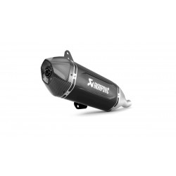 MUFFLER SS/CF BLK VESPA PRIM 1 - 18114861 | Dr Rider