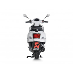 MUFFLER SS/CF BLK VESPA GTS 31 - 18115047 | Dr Rider
