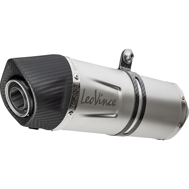 Ligne complète LeoVince LV One EVO inox Yamaha YZF-R125 2021-2024 / MT-125 2021-2024 / XSR125 2021-2024 - Dr Rider