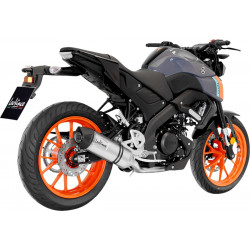 Ligne complète LeoVince LV One EVO inox Yamaha YZF-R125 2021-2024 / MT-125 2021-2024 / XSR125 2021-2024 - Dr Rider
