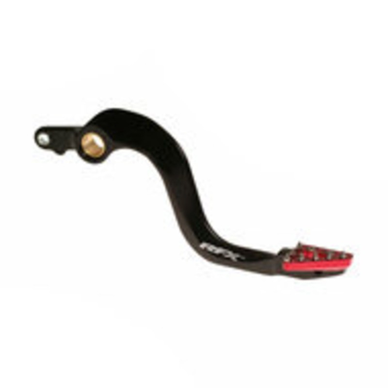 Pédale de frein RFX Pro Series - embout repliable - rouge
