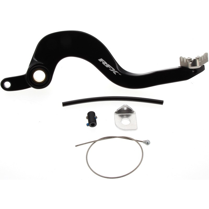 Pédale de frein RFX Pro Series - embout fixe - titane