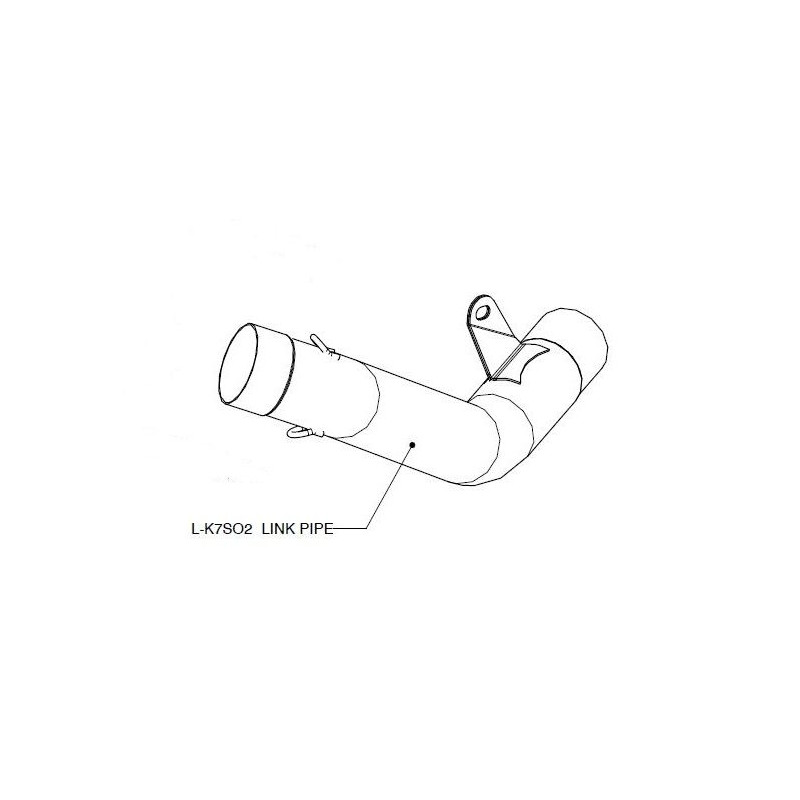 Tube de liaison inox Akrapovic BMW S1000R 2014-2016 / S1000RR 2010-2014 - Dr Rider