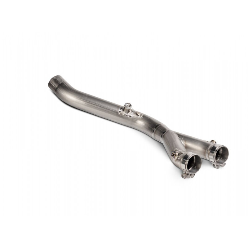 Tube de liaison titane Akrapovic Yamaha MT-10/SP 2022-2024 - Dr Rider